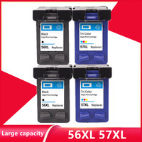 Replacement 56XL 57XL ink cartridge for hp 56 57 hp56 hp57 Deskjet 450 450cbi 450ci 450wbt F4140 F4180 5150 5550 printer