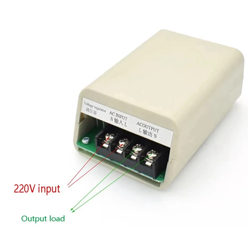New AC 220V 4000W Voltage Regulator Dimming LED Dimmer Motor Speed Controller Thermostat Dimer 220 V Power Supply-A82Z