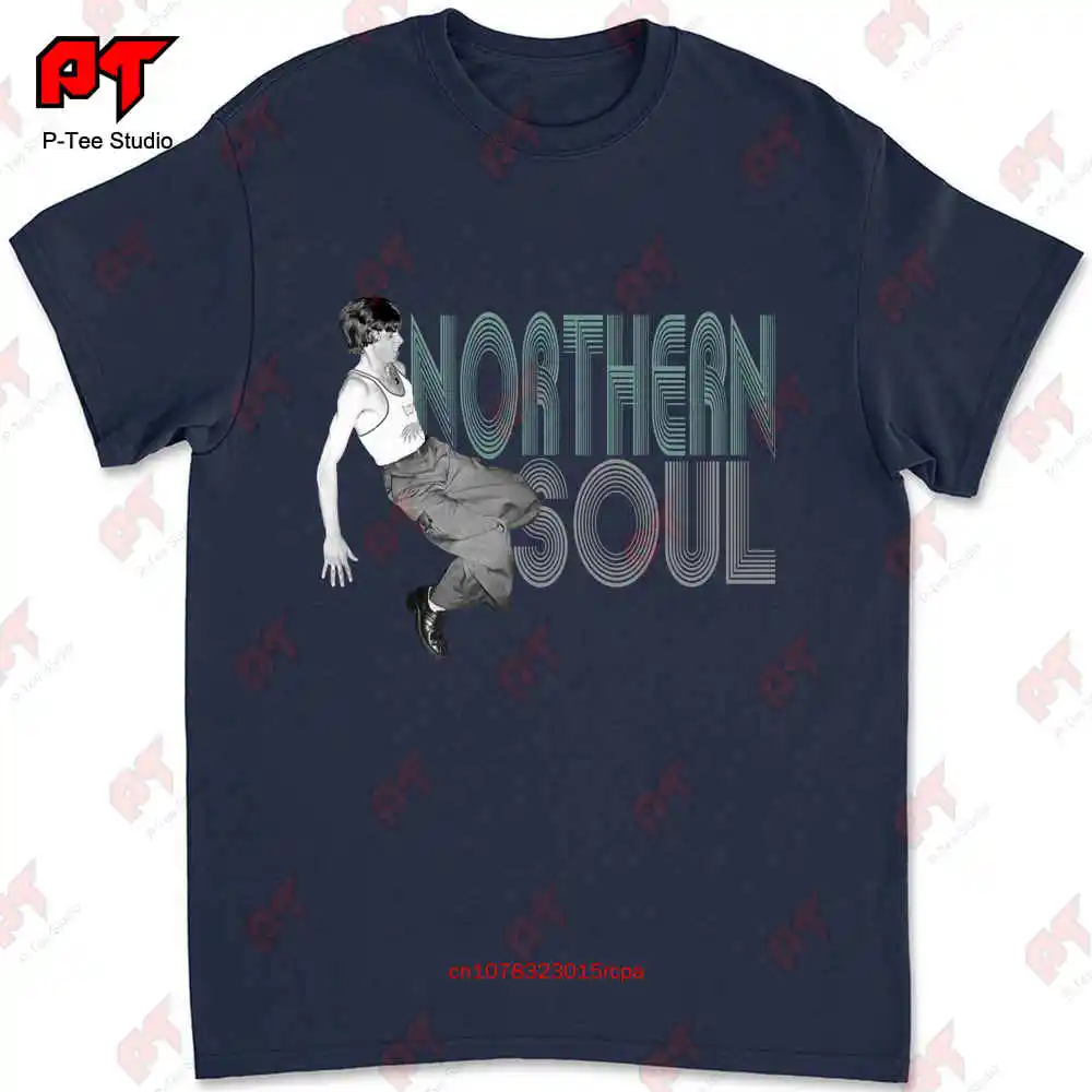 Northern Soul Dancer Logo - Wigan Casino Motown T-shirt 3288