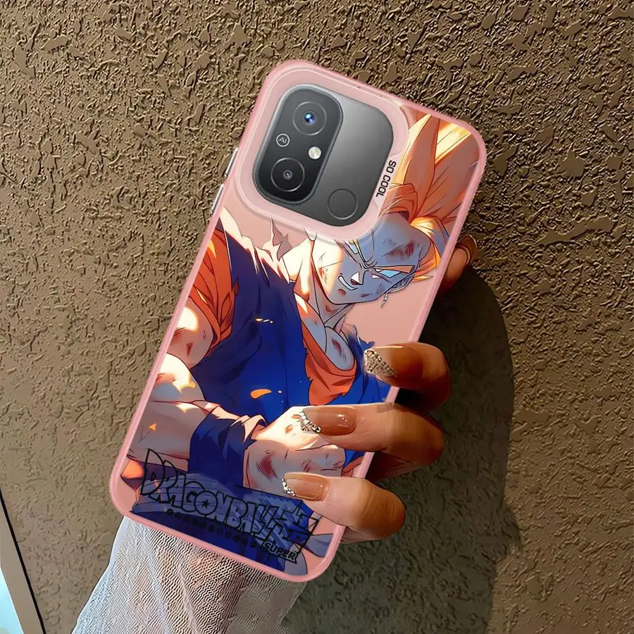 لعبة دراغون بول أنيمي جوكو سايان جراب هاتف لشاومي ريدمي 13C A3x 12 A1 A3 A2 زائد 14C 13 12C A4 لينة قذيفة