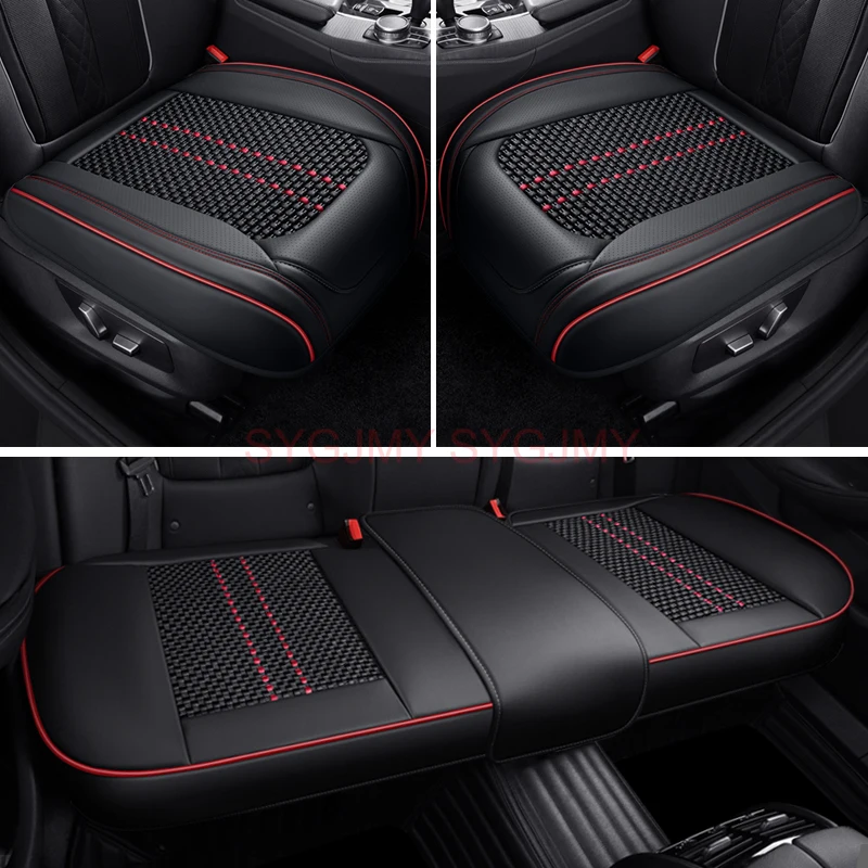 Universal Style Ice Silk Car Seat Cover 3D Cushion for Dacia Duster Sandero Renault Clio Fiat Panda Lancia Ypsilon Seat Arona 