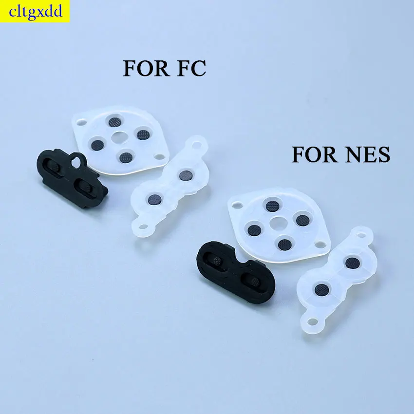 cltgxdd FOR NES FC PC Controller Control Board Silicon Conductive Rubber NES FC PC Game Launch Button Rubber DIY Replacement