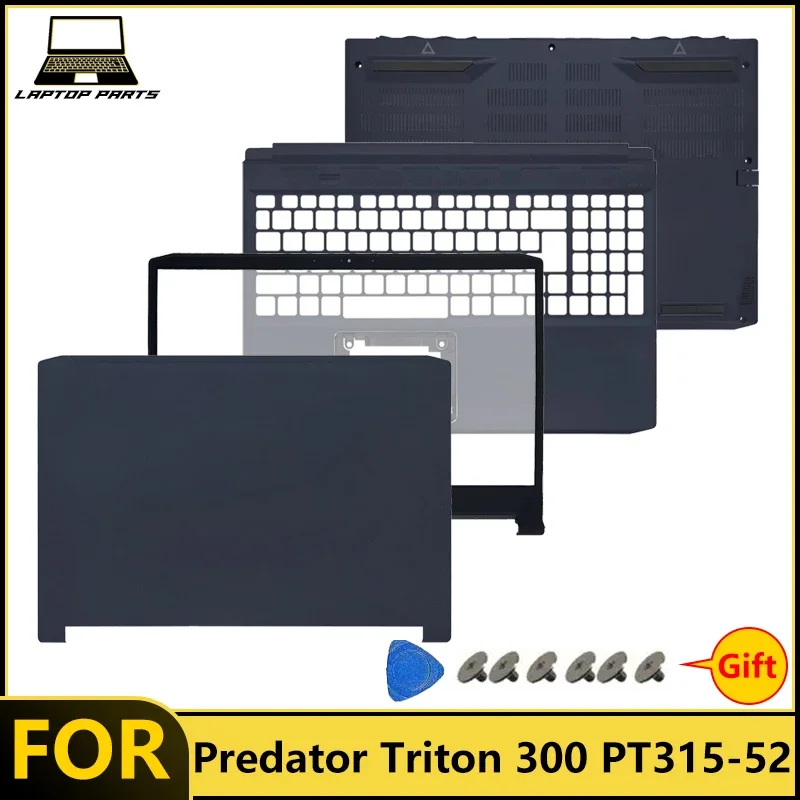 New For Predator Triton 300 PT315-52 PT315-51 PT315-53 Laptop LCD Back Cover Front Bezel Palmrest Case Bottom Case Set New