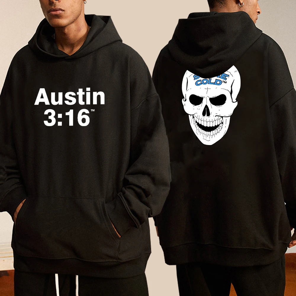 

Men's Black Stone Cold Steve Austin 316 Men's Hoodie Casual Hoodies Sweatshirts Men's Top Solid Color Hoodies Sweatshirt Male