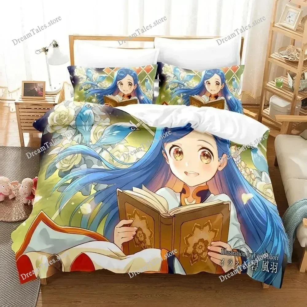 

New Ascendance of A Bookworm Bedding Set Cartoon Anime Adult Kid Bedroom Duvet Cover Sets 3d Print Kawaii Girls Luxury Gift