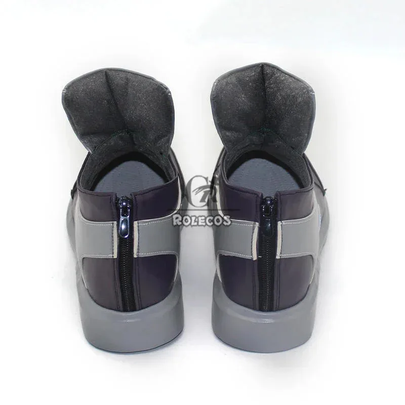 Rolecos Aphelios Cosplay Schuhe Spiel lol Heartsteel Apheli flache Männer Reißverschluss Sportschuhe Party Halloween Weihnachten Party Schuhe