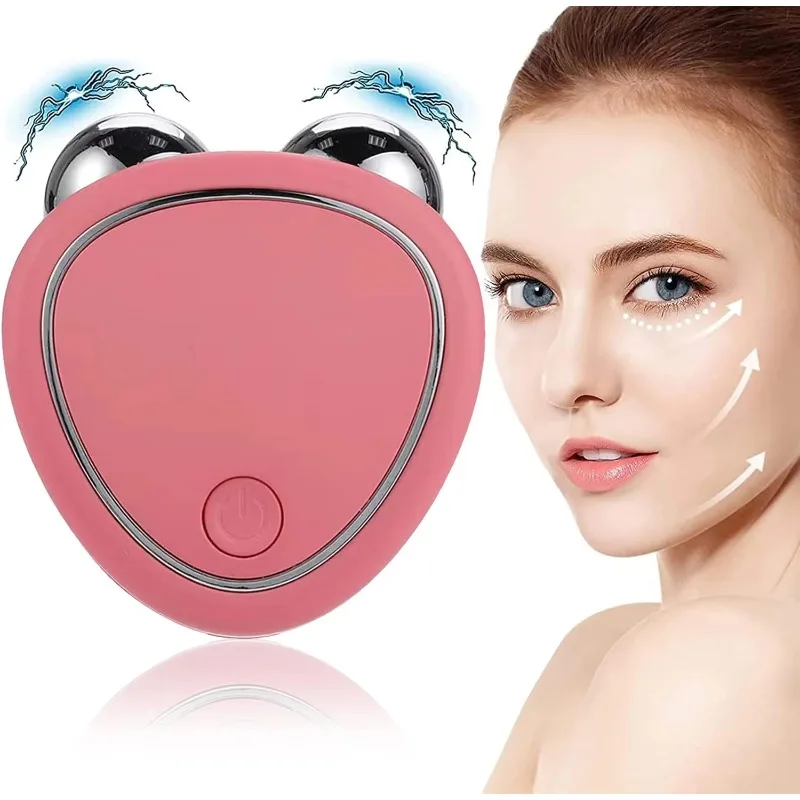 2 in 1 Custom Logo Mini Facial Vibration Massager
