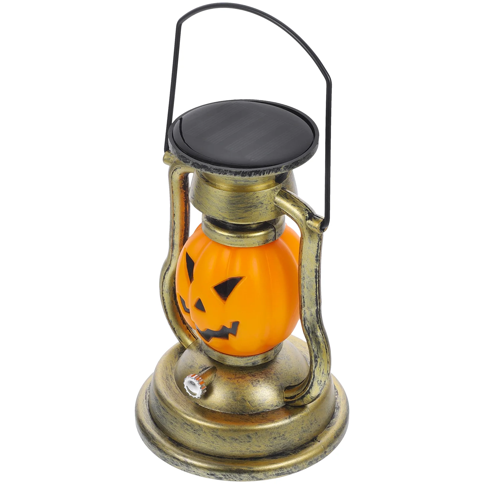 

Halloween Pumpkin Lantern Solar Powered LED Light Portable Yard Garden Decoration Party Supplies Outdoor Lighting