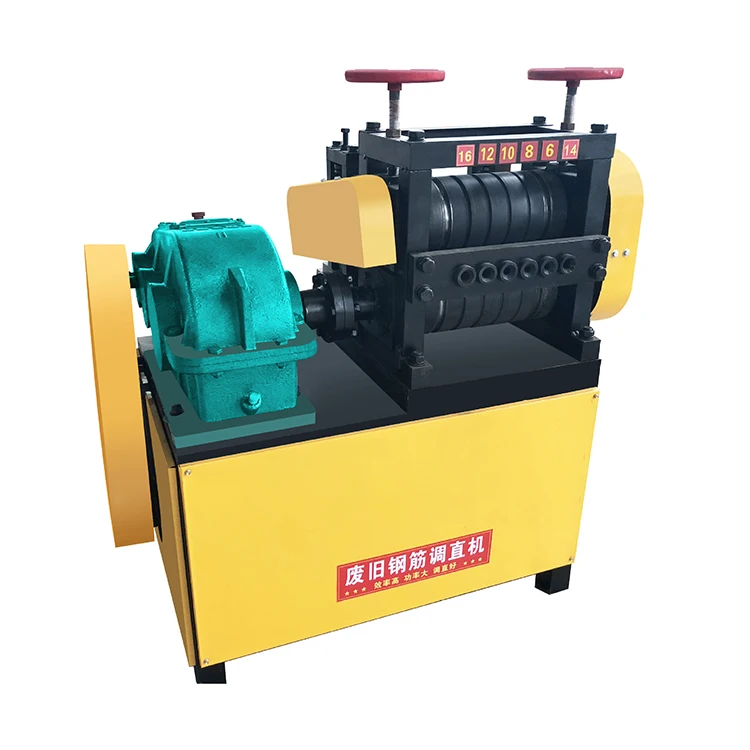 

Simple Operation Waste Steel Bar Straightening Machine Automatic Rebar Bending Straightening Machine