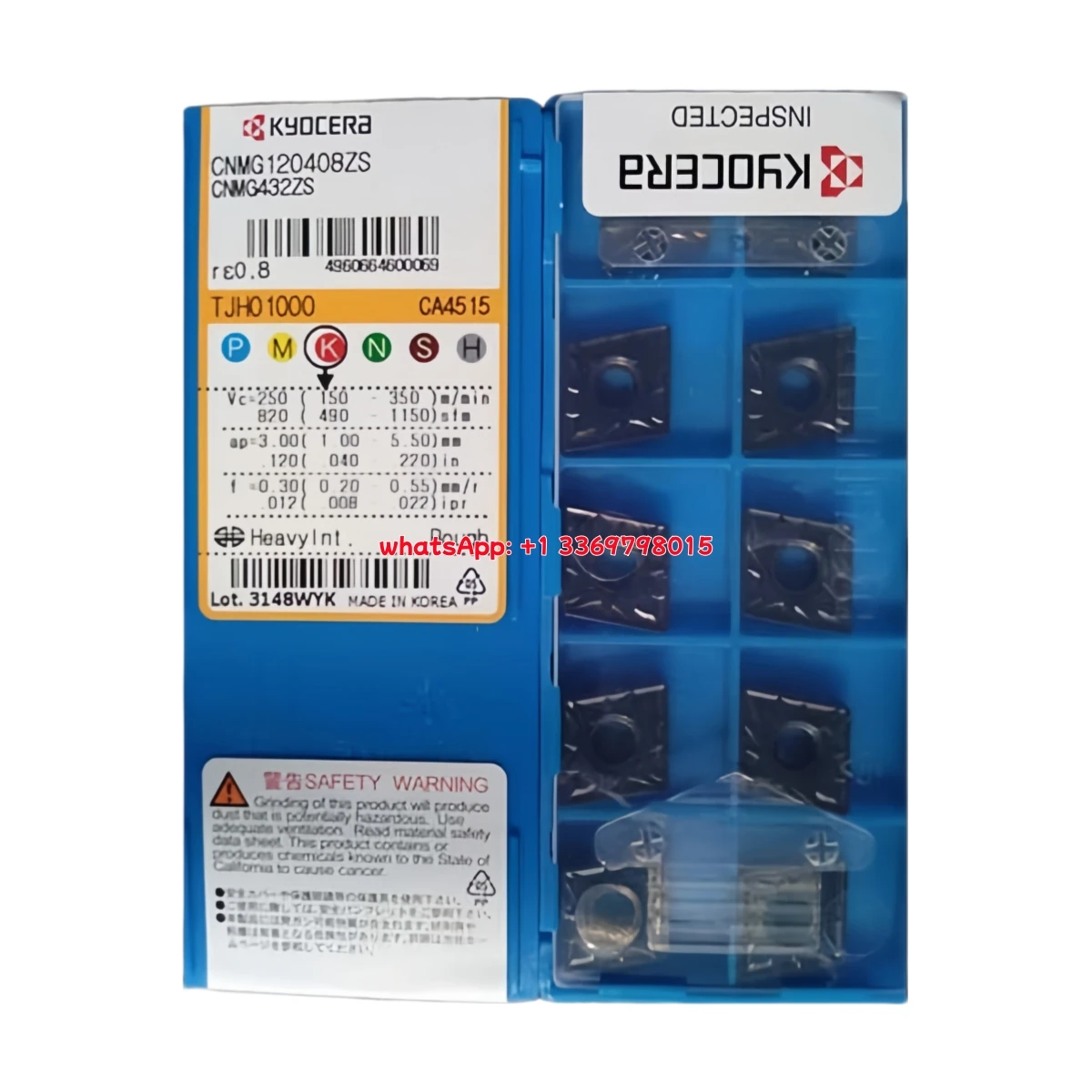 

100% Original CNMG CNMG12 CNMG1204 04 08 -C ZS CQ PG PQ CA4515 CA510 CA525 Turning Insert