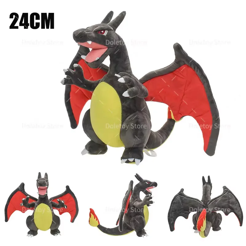 Hot Pokemon Pluche Speelgoed Rayquaza Fuse Charizard X Gyarados Knuffels Cartoon Glanzende Gyarados Peluche Poppen Kids Kerstcadeaus