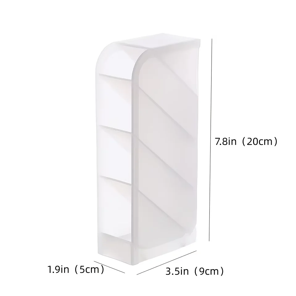 Multi-functional Stationery Storage Box Desk Multi-Layer Pen Holder Inclined Cosmetic Brush Storage Holder For Office Supplies image 6