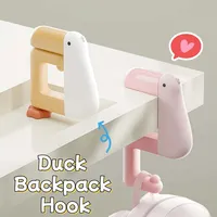 Quirky Duck Book Bag Holder Adjustable Clamp For Childrens Desk Dorm Locker Prevents Mess Sturdy Construction Kids Love Needed