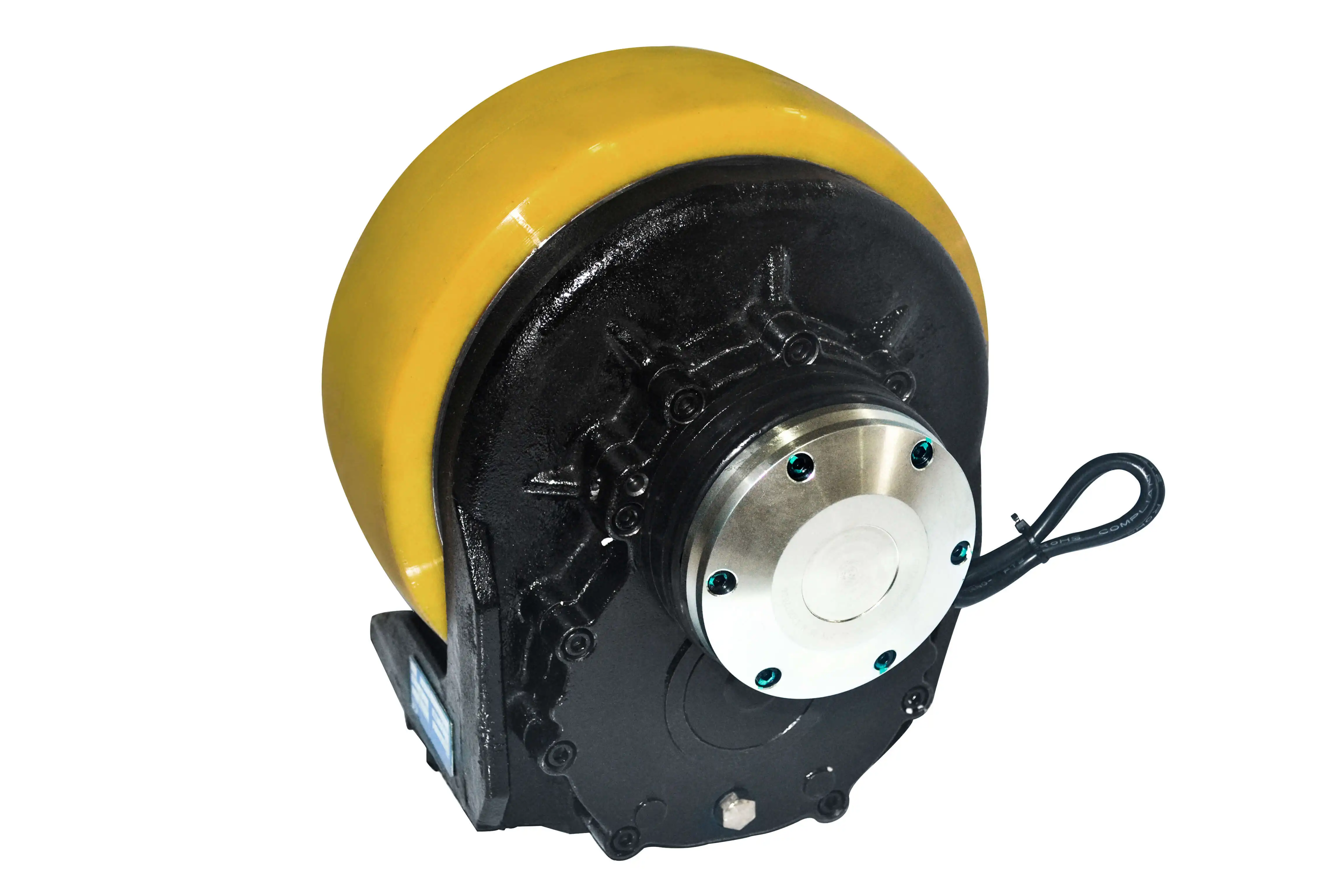 A movimentação material da roda motriz 24v 500W parte a roda motriz da C.A. da empilhadeira do motor da escova