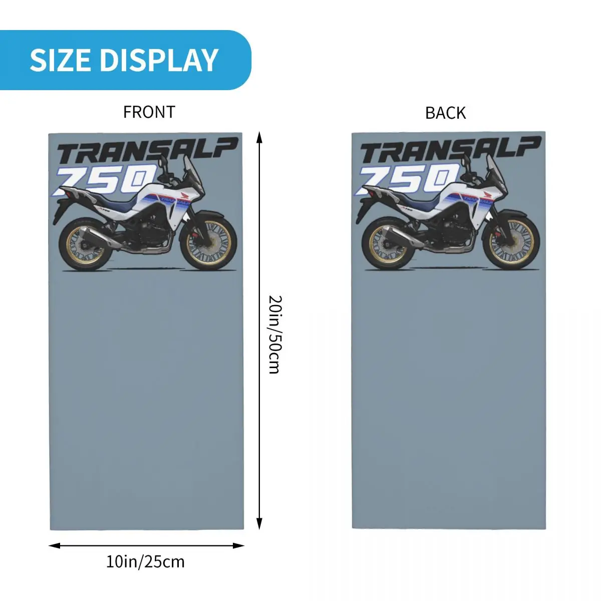 ผ้าพันคอ XL750พิมพ์ลายผ้าคลุมหน้าและคอสำหรับรถจักรยานยนต์ผ้าโพกศีรษะขี่รถจักรยานยนต์ใช้ได้ทั้งชายและหญิงฤดูหนาว