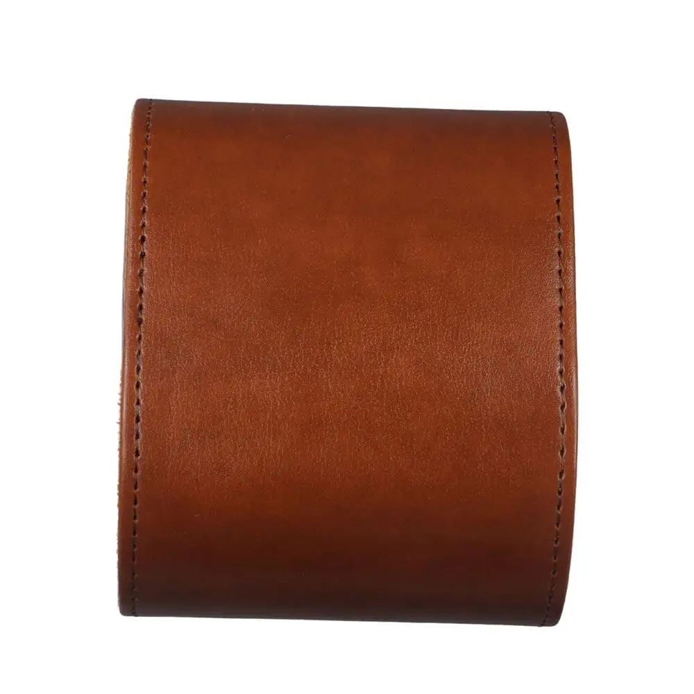 1/2/3 فتحة خمر ساعة محمولة لفة بولي PU دائم ساعة جلدية حقيبة للتخزين ريترو الغبار ساعة معصم عرض حقيبة الرجال هدية