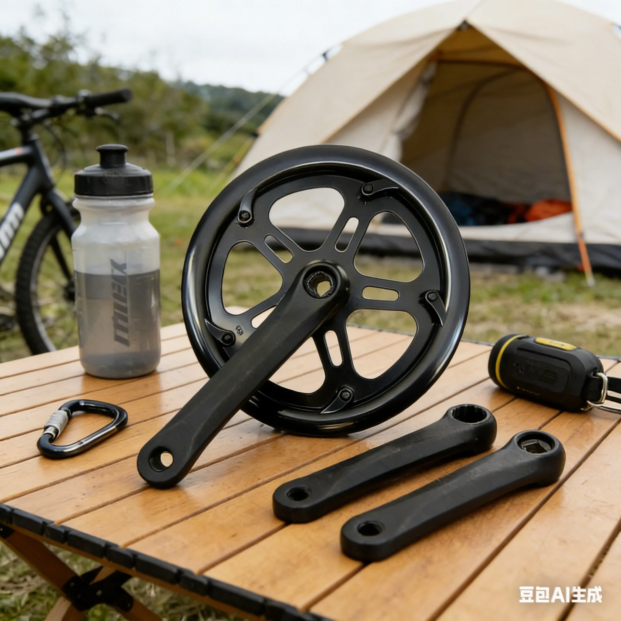 

Складной велосипедный шатун из алюминиевого сплава с квадратным штоком, 48 зубьев, 165 мм, для односкоростной системы, запчасть для велосипеда