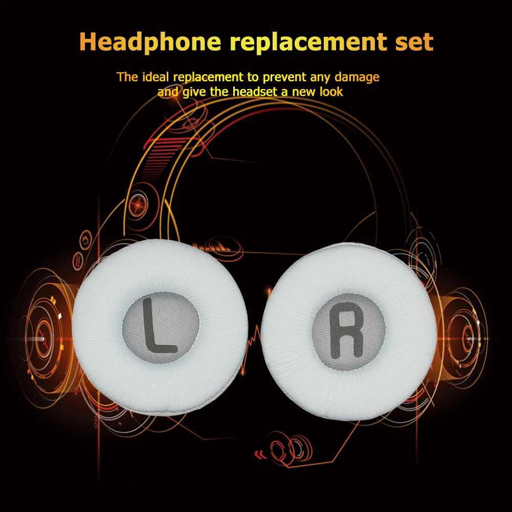 Earpads for JBL Tune 500BT 600BTNC Protein Leather Foam Ear Pad Replacement​