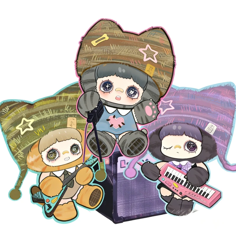 

Новая коллекционная виниловая аниме-фигурка MayMei Kitten Academy Series: загадочная коробка-сюрприз, кавайный брелок для сумки, игрушка-кукла с аниме-лицом