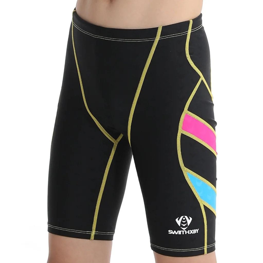 

Professional Swimming Trunks Children's Swimming Trunks Quick-drying Boys Youth Swimming Lessons Competition Training