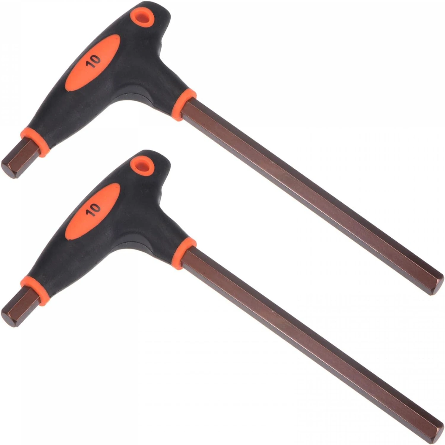 

High-Quality Accurate and Durable 4mm Metric Size T-Handle Hex Key Wrench Set - Set of 2 Precise S2 Steel Spanners - Perfect for