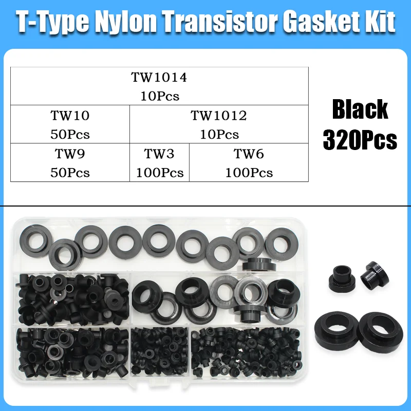 Nylon-Transistor dichtung die Stufen-T-Typ-Kunststoff-Stufen scheibe M3-M12 Isolation abstands halter konkav-konvexe Gewindes chutz schraube – Detail 11