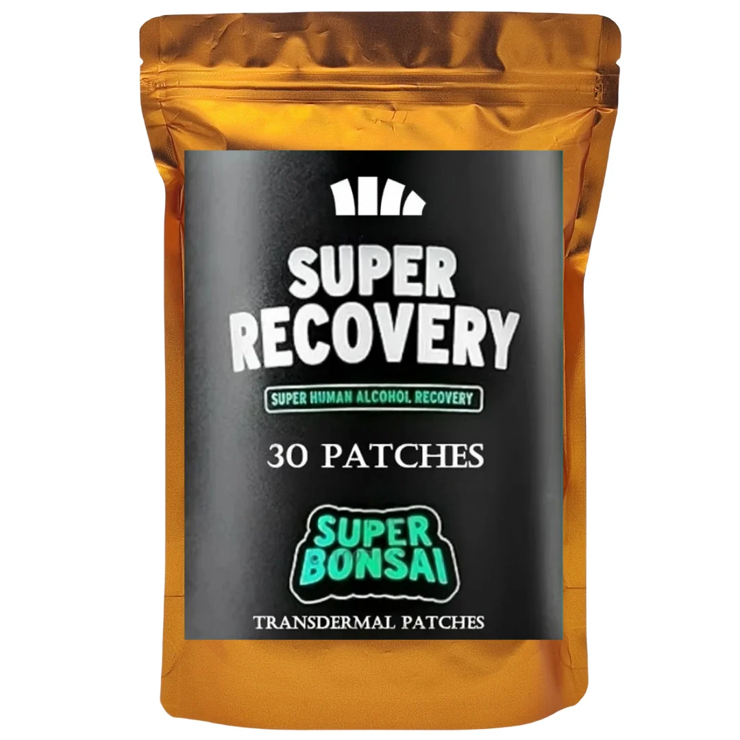 30 Patches Recovery Transdermal Patches Supports Morning After With Vitamin B1, Dhm, Glutathione
