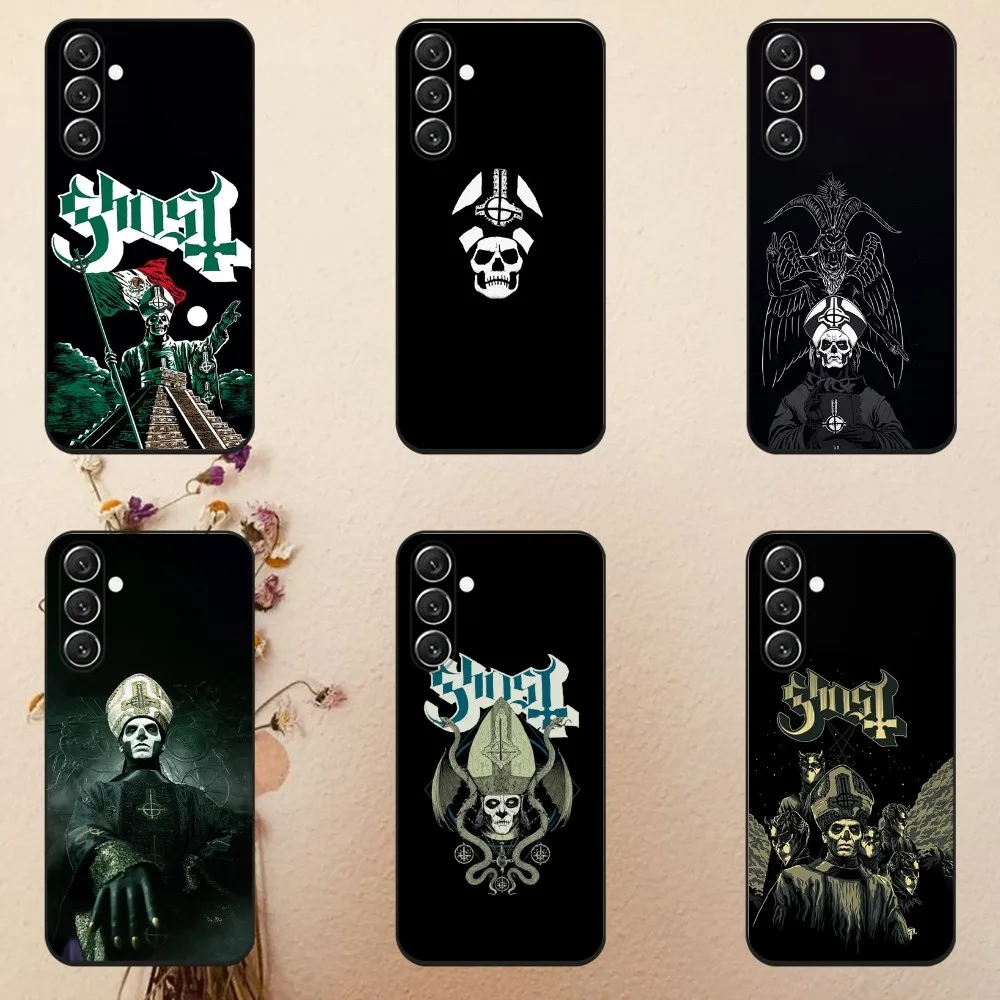 Rock Ghost Heavy Metal Band   Phone Case For Samsung Galaxy A13,A21s,A22,A31,A32,A52,A53,A71,A80,A91 Soft Black Cover