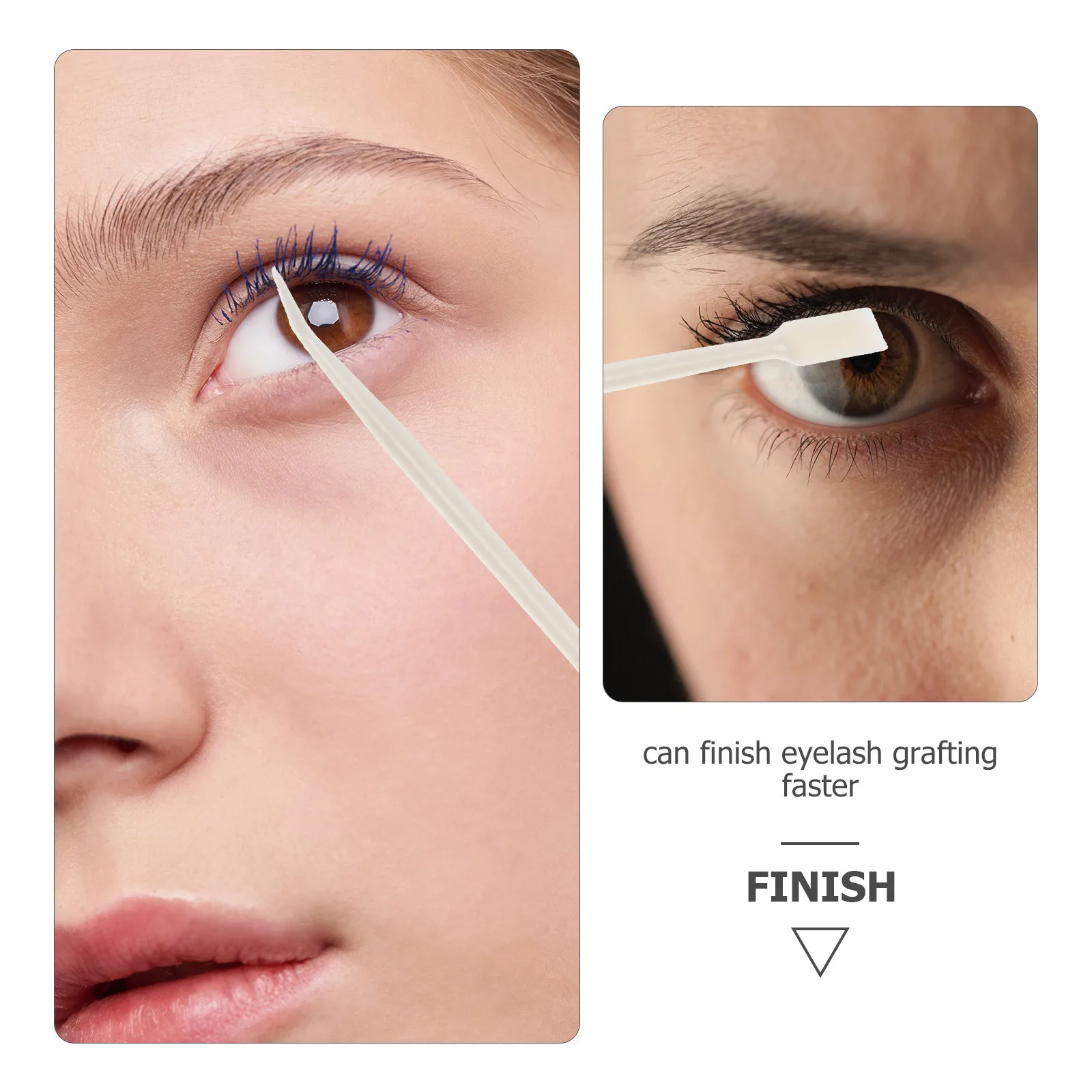 

40Pcs Lash Lift Tools Small Size Durable Eyelash Extension Lift Stick Eyelash Curling and Grafting Tools Fake Lash Grafting Tool