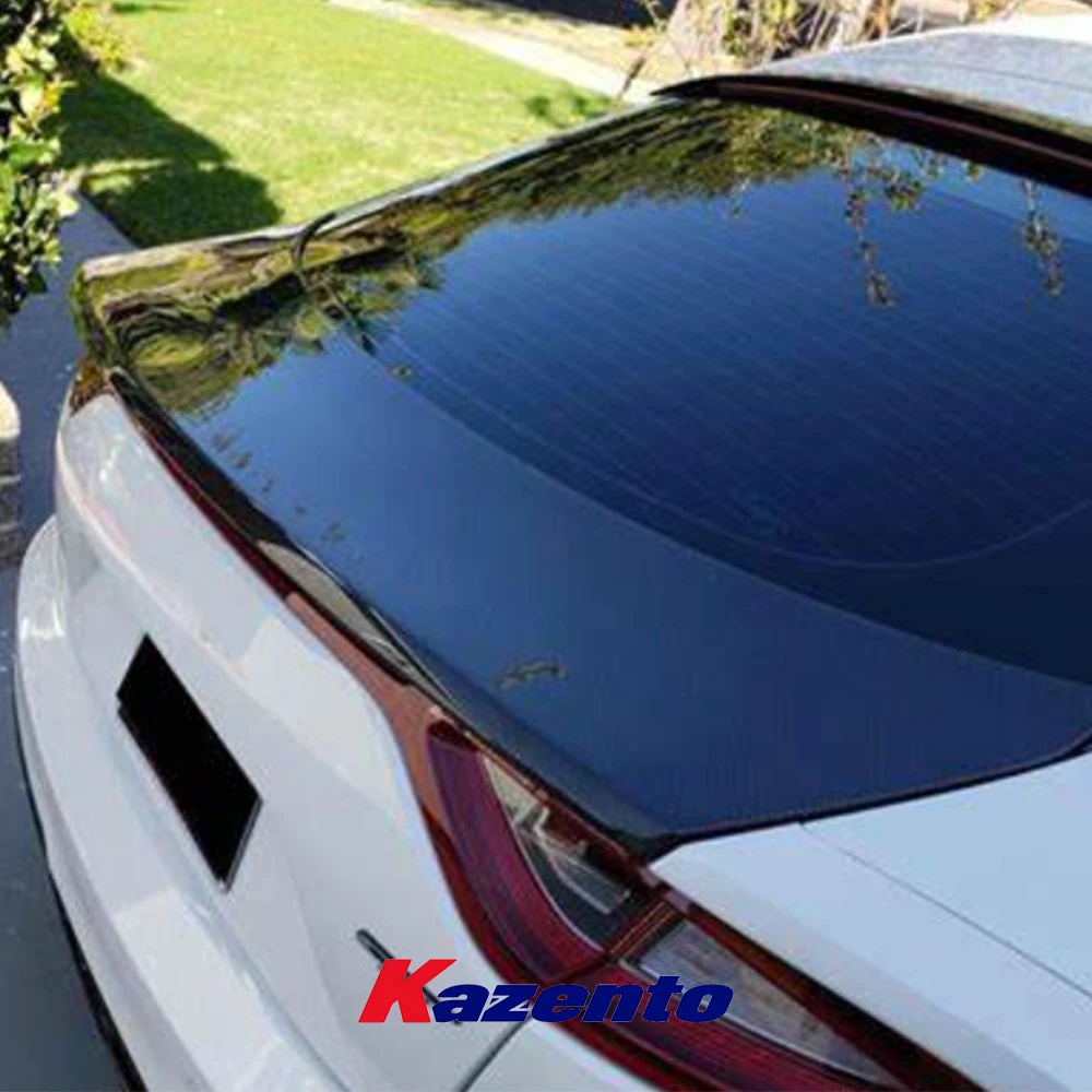 For Kia Stinger OE Style Carbon Fiber Rear Trunk Spoiler Wing Lip