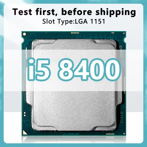 Core i5-8400 CPU 6 cores 6 threads 2.8GHz 9MB 65W 8th Generation Processor LGA1151 for H370 Z390 Motherboard   i5 8400 processor
