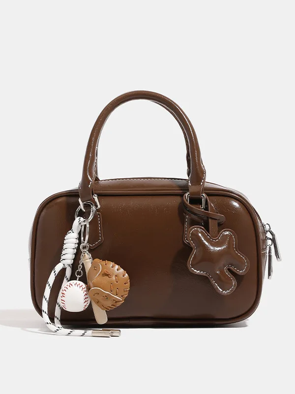 retro-design-bowling-womens-2026-shoulder-crossbody-bag-single-strap-casual-fashion-handbag-non-folding-polyester-lined