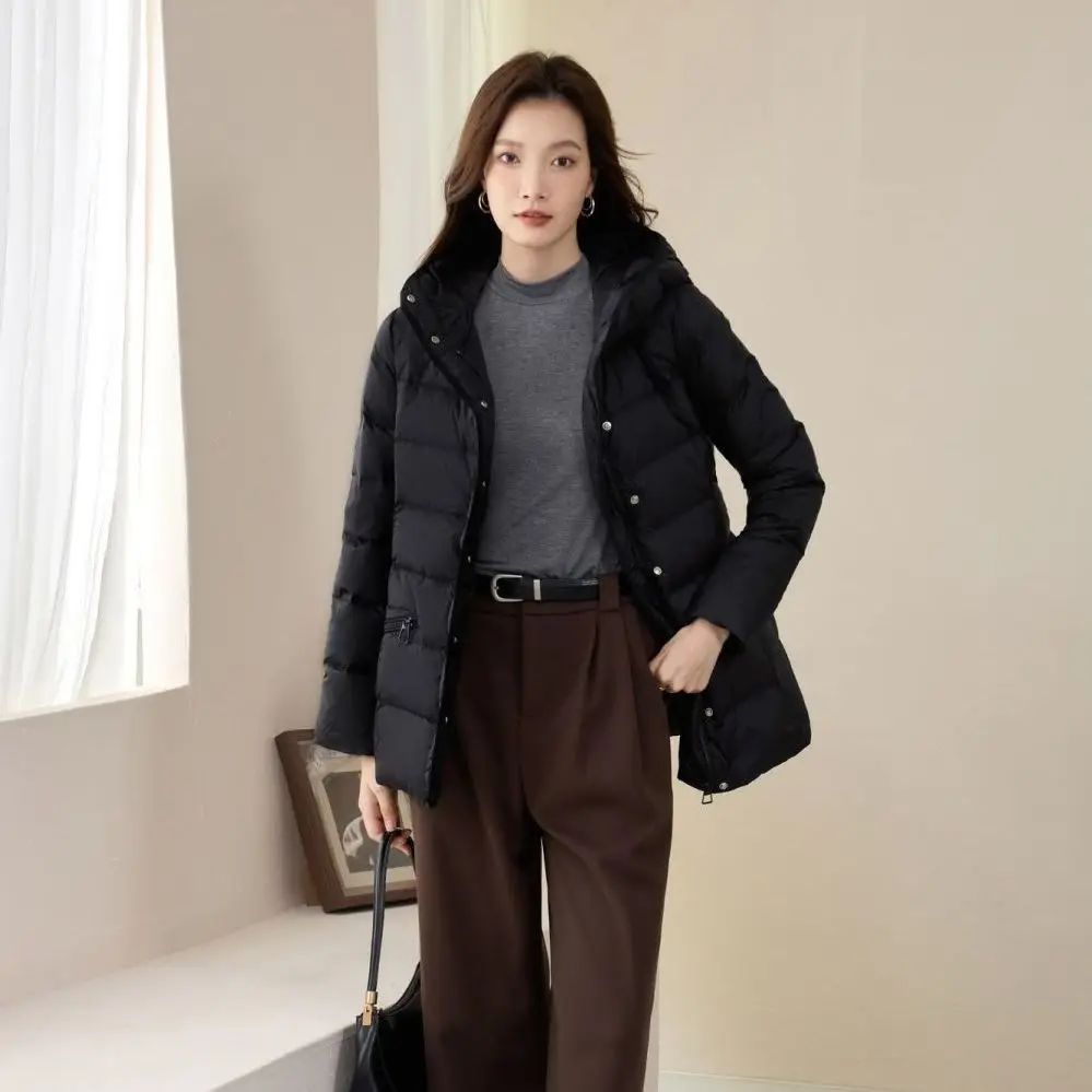 2026 Autumn and Winter New Women's Down Jacket Windproof Commuting Slim Fit Jacket