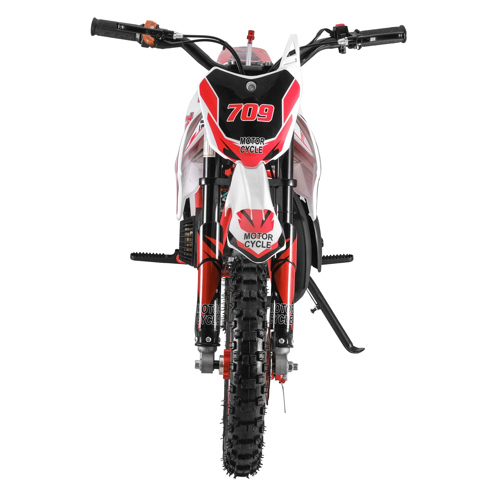 Off Road Mini Motorcycle 49cc 2-Stroke Kids Dirt Bike Gas Power Motocross Pocket Motorbike with Front Rear Disc Brakes