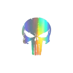 Stiker Motor Tengkorak Stiker Vinil Motocross Tahan Air Fairing Samping Tangki Bahan Bakar Sepeda Motor Dekorasi Helm Sepeda Motor 10 trofi hpi penjualan terbaik - №