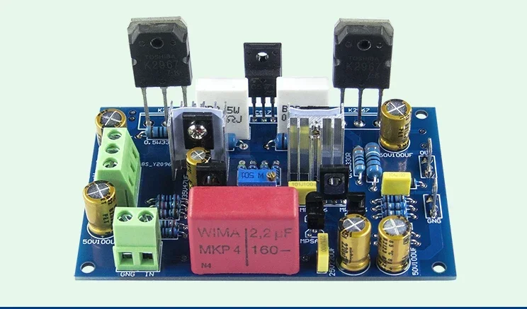 HIFI فصل مجال تأثير الإخراج 120 واط لوحة مكبر كهربائي ترجع إلى خط Tenryubara