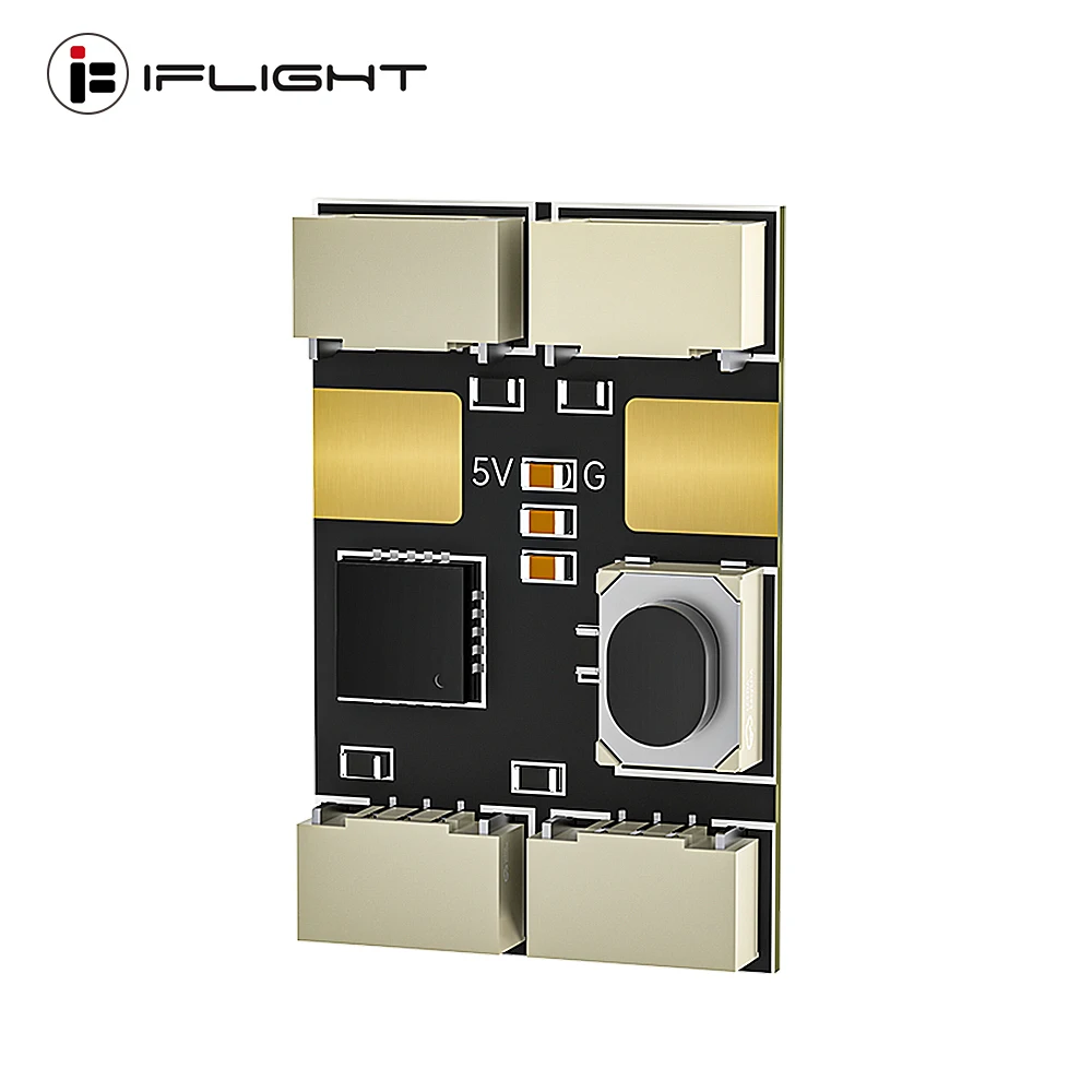 IFlight BLITZ LED Control Module 5V 16.5x11x3mm 0.5g / Tiny LED Strip Set for RC FPV Drone