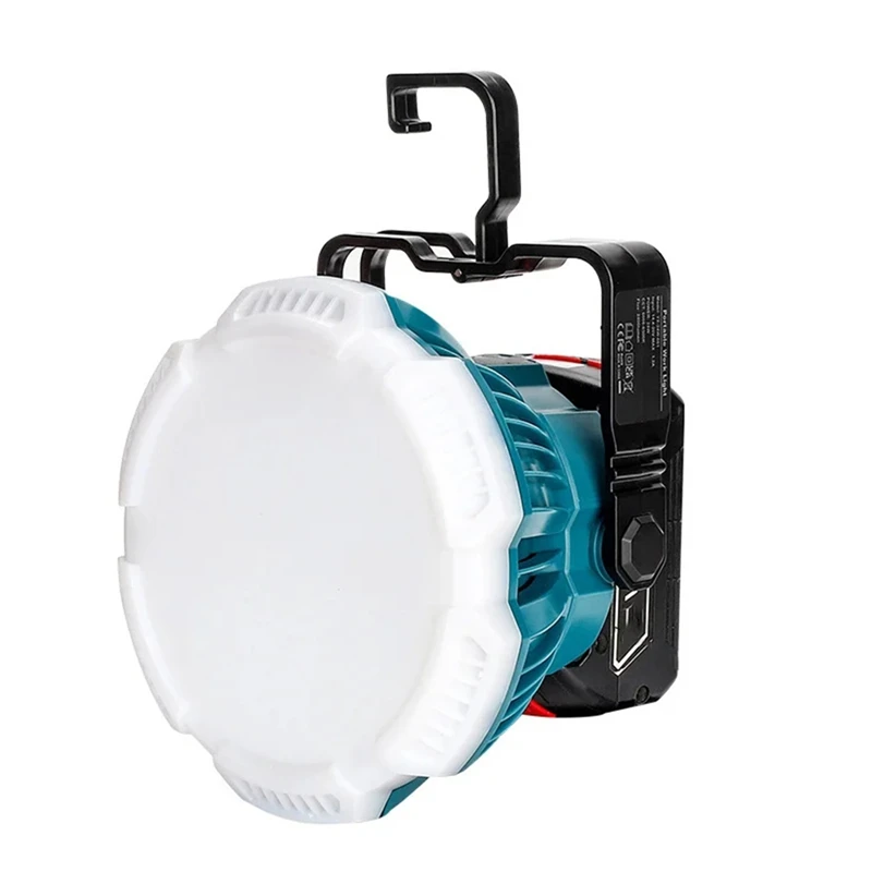 

TKOH-24W 2400LM LED Work Light Portable With Hook For 18V Batteries