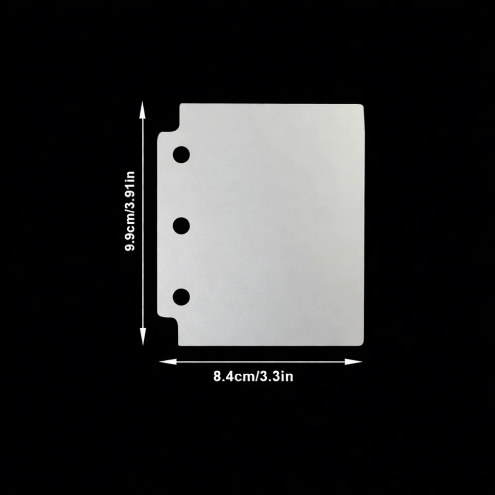 Plastic Loose Leaf Index Dividers Matte Translucent Tabs For A4 B5 A5 A6 A7 Ring Binder Notebook Office Stationery Supplies