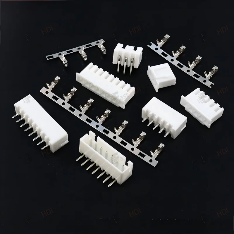 

2.54 MM Plug and Socket Connector Adapter with Pins and Terminals 2-12 Pin Housing Straight/Bent Header Pin Crimp Terminal Pairs
