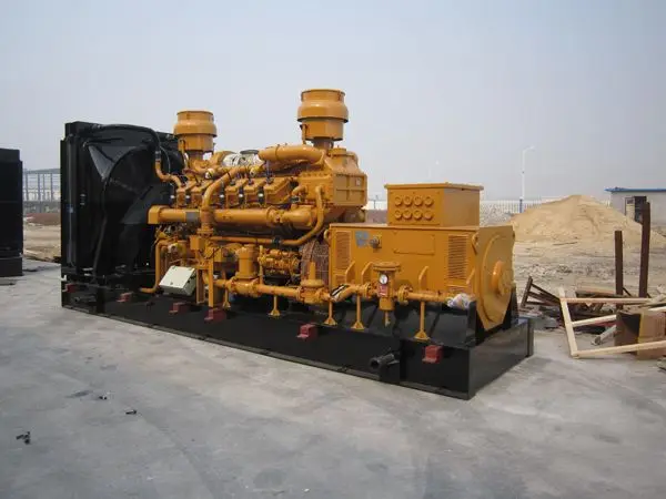 Генератор природного генератора мощностью 1 МВт с двигателем Jichai