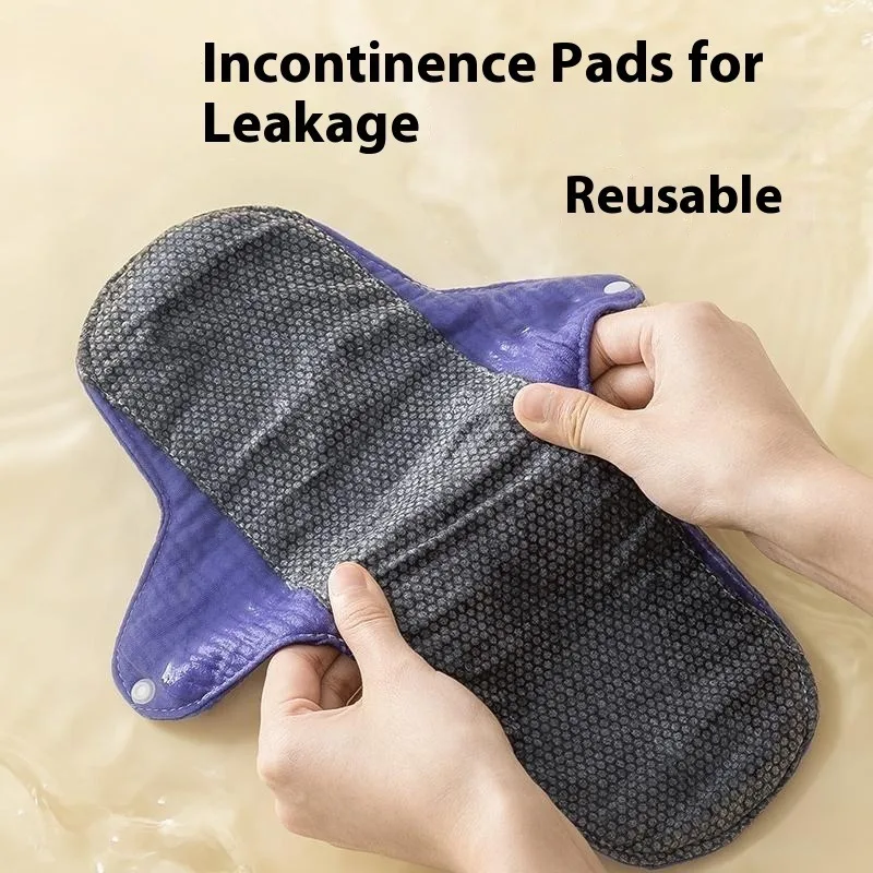 عالية الامتصاص سلس البول قابل للغسل منصات الحيض النساء المسنين تسرب برهان السروال بطانات الكبار السرير منديل صحي منشفة #1