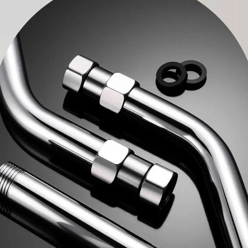 Universal Shower Elbow Shower Hose Connector for enhances  Sprays Flexibility