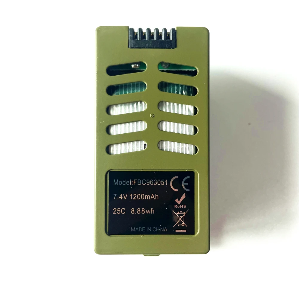 YU XIANG F07V Batterij Originele 7.4V 1200mAh Lipo 3D Versie F07 RC Helicopter Onderdelen