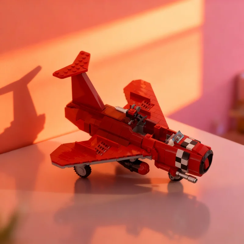 

437 деталей MOC BlitzaBommer MaG UTI Mork Gork, конструктор, модель, развивающая игрушка, подарок на Рождество, креативный набор для сборки