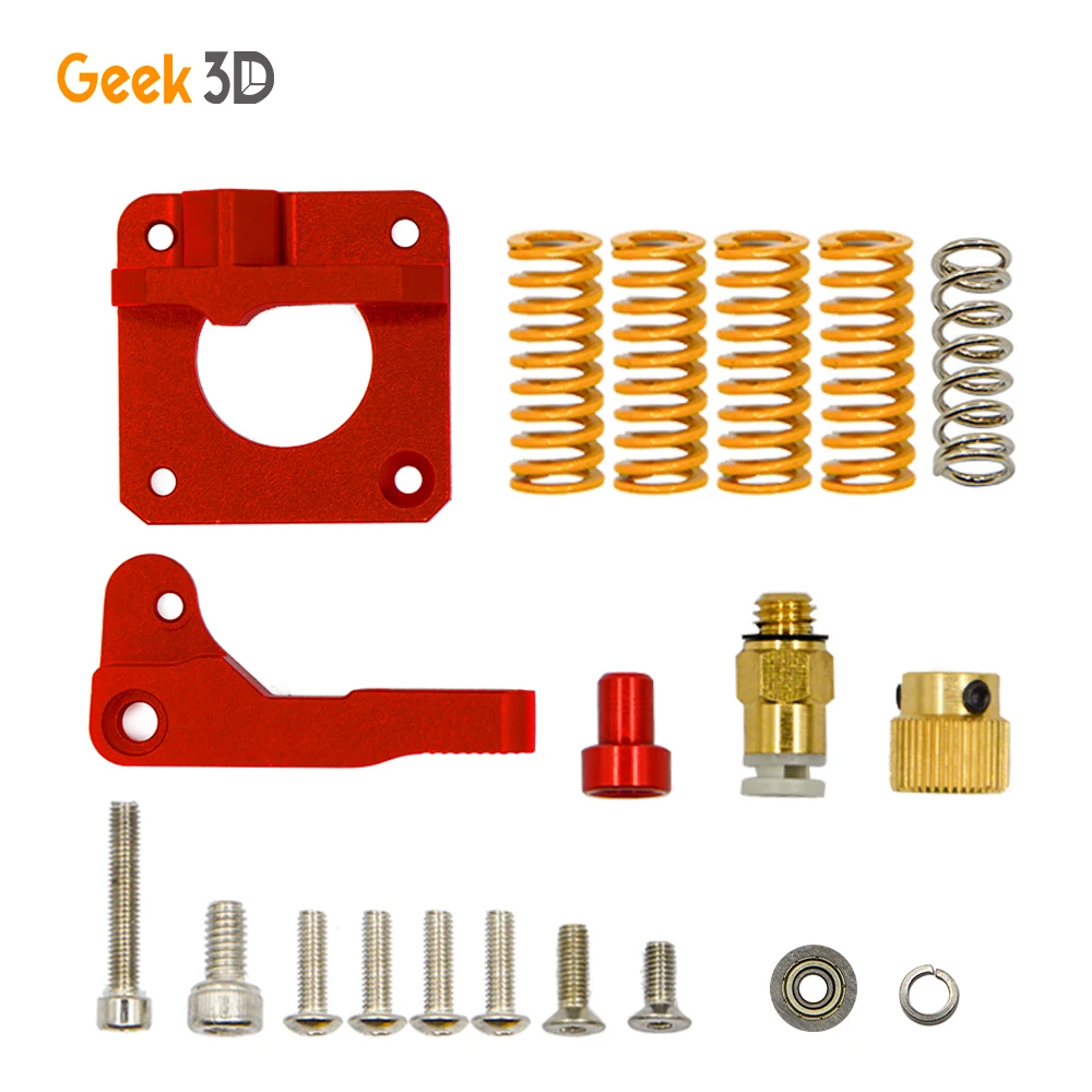 Upgraded Ender 3 Extruder Long-Distance Remote Metal +Capricorn Bowden Tube+MK8 Silicone Sleeve Cover J-head 3D Printer