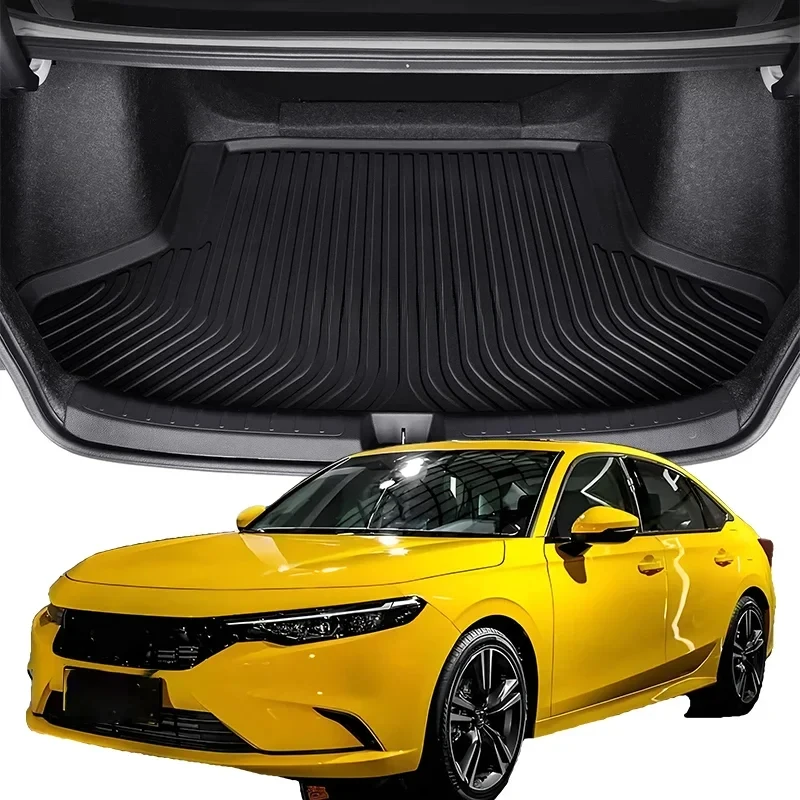 Upgrade TPE Car Rear Trunk Mats Storage Pads Cargo Tray Dustproof Waterproof Protecion Cushion For Honda INTEGRA 2022-2024