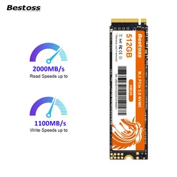 Bestoss Nvme M2 Ssd 1tb Notebook Ssd Nvme M2 256gb Diy Gaming Computer Internal Solid State Drives For Laptops GM32845