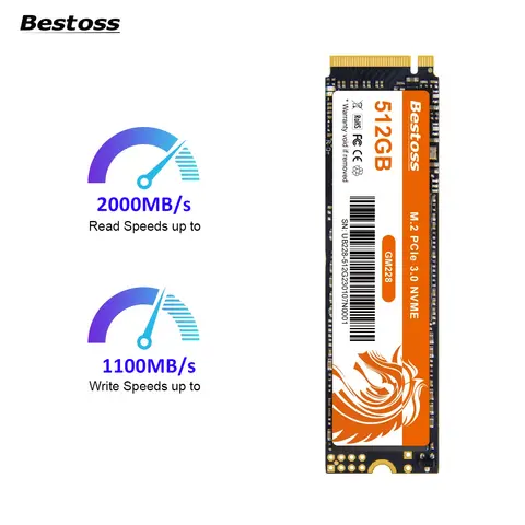 Bestoss Nvme M2 Ssd 1tb 노트북 Ssd Nvme M2 256gb Diy 게임용 컴퓨터 노트북 용 내장 솔리드 스테이트 드라이브 GM228