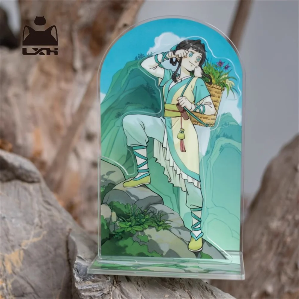 Official Anime The Legend of Luo Xiao-Hei Qing Ning Lao Jun Acrylic Stand Desktop Ornament Original Cartoon Cosplay Kids Gift